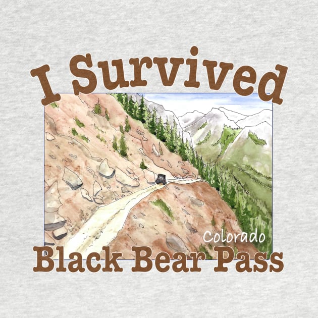 I Survived Black Bear Pass, Colorado by MMcBuck